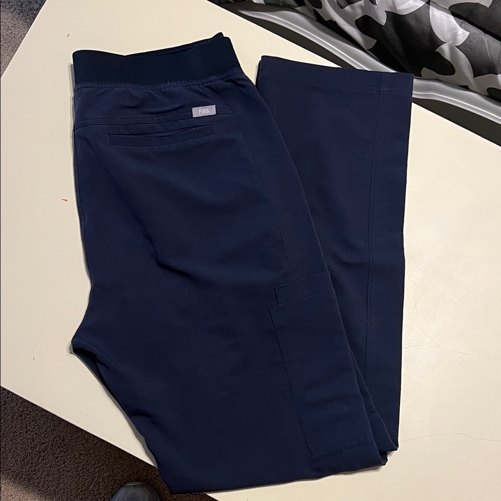 Figs Men's Deep Blue Cargo Pants